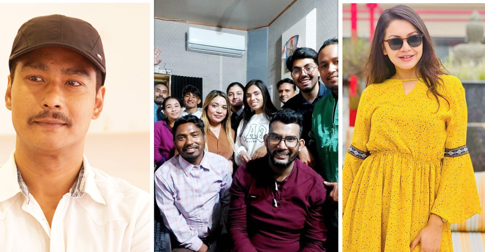 saugat malla and benisha hamal